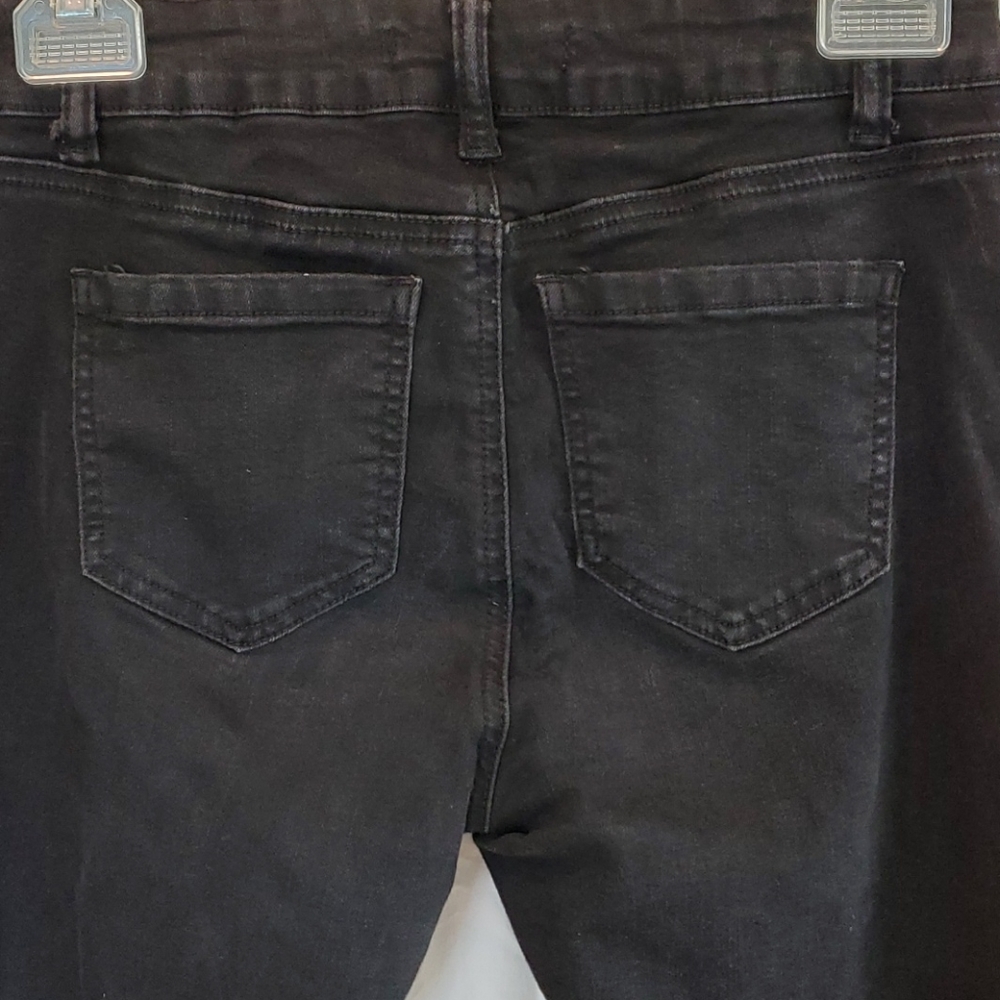 WAX Jean WOMENS Slashed Destroyed Skinny Jeans - Picture 10 of 11